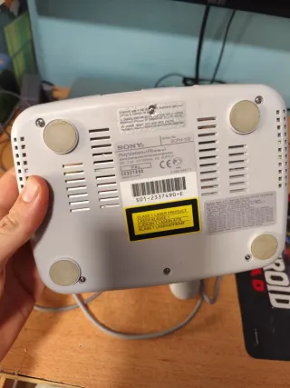 Sony PS one Consola Gris/Blanca