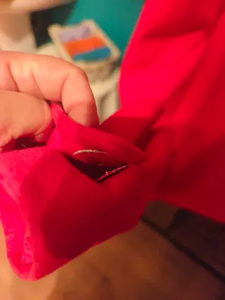 Abrigo Rojo Benetton