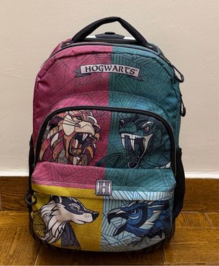 Mochila Trolley Hogwarts+ estuche a juego