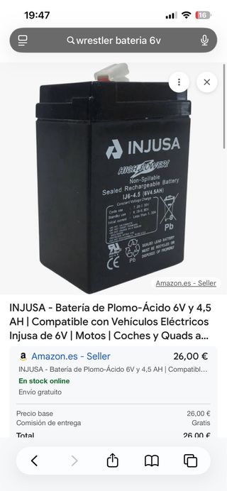 Quad Injusa Wrestler 2-3 años