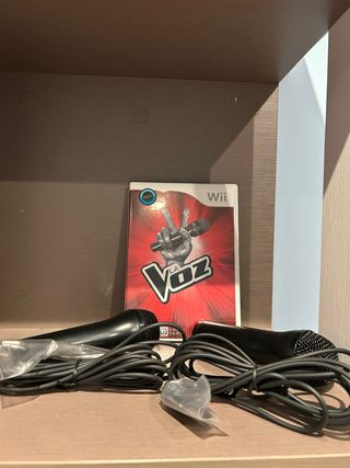 La Voz Wii/WiiU + 2 Micrófonos Karaoke
