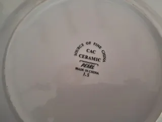 Platos de alta calidad de China sin estrenar