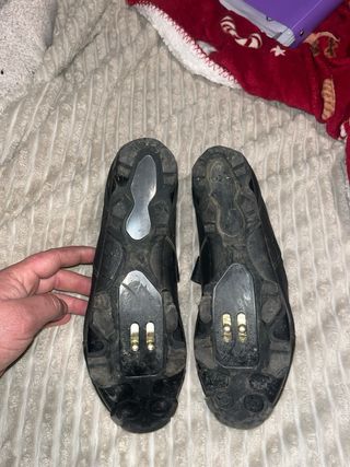 Zapatillas Ciclismo B'Twin Negras