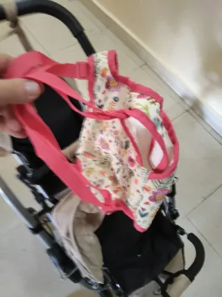 Carro gemelar para muñecas