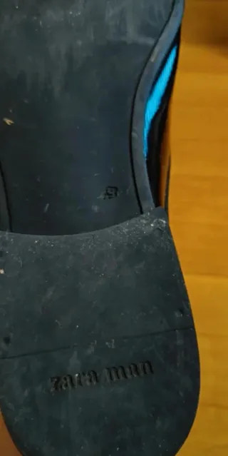 Zapatos charol negros talla 43