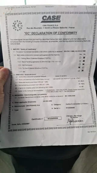 Excavadora Case CX50B