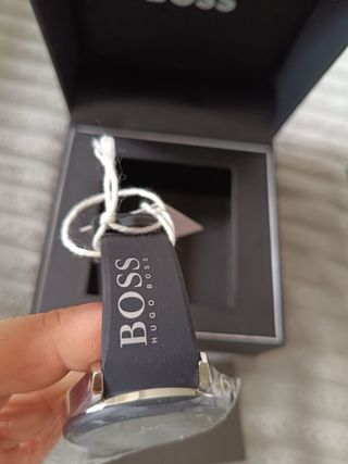 Reloj Hugo Boss Negro/Plateado Nuevo