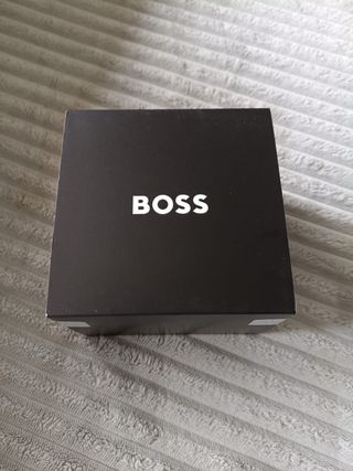 Reloj Hugo Boss Negro/Plateado Nuevo