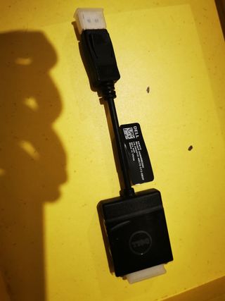Adaptador Dell DisplayPort a DVI