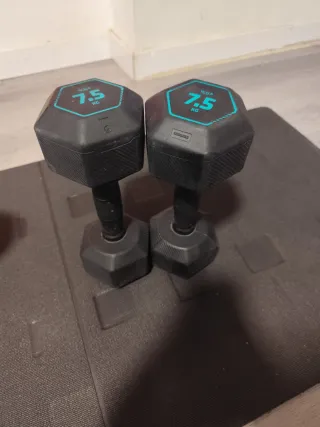 Juego de Mancuernas 5kg y 7.5kg