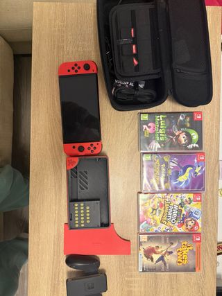 Nintendo Switch Oled Edición Especial Mario