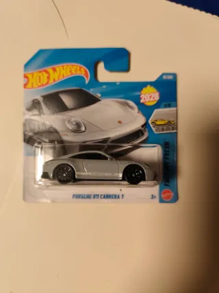 Hot Wheels Porsche 911 Carrera T Gris