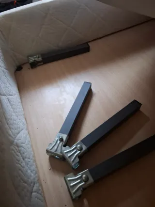 Somier y colchón 90cm casi nuevos