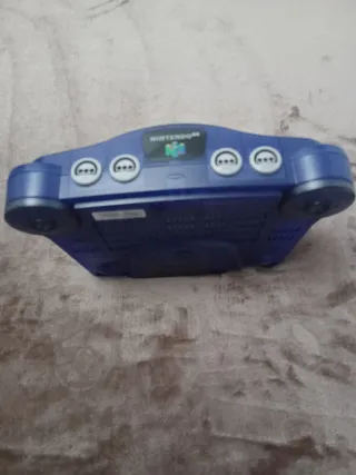 N64 Morada + 4 Juegos