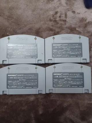 N64 Morada + 4 Juegos