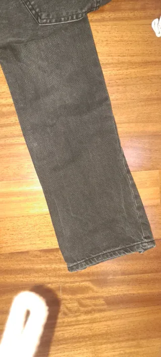 Jeans dritti Bershka neri/grigi