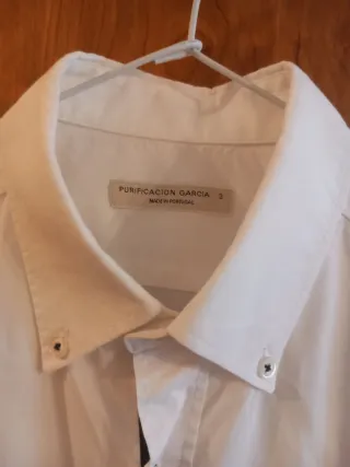 Camisa Purificación García Blanca Talla 3/M