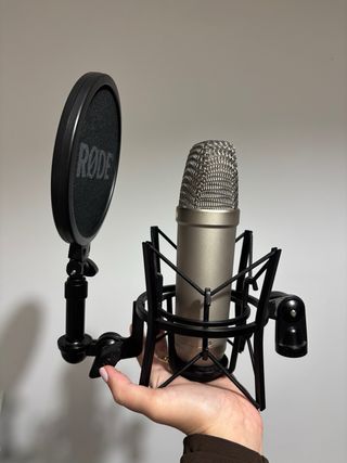 Micrófono RØDE NT1-A + SM6 + Cable XLR