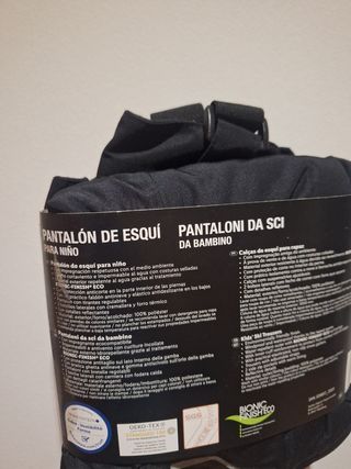 Pantalón nieve niño 2 años