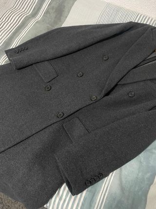 Abrigo largo oversize Zara ZW Collection