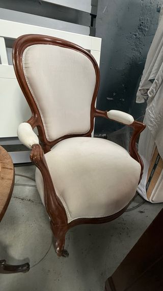 Mueble vitrina madera restaurada Escritorio Mesa