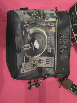 Bolso Anekke Negro Multicolor