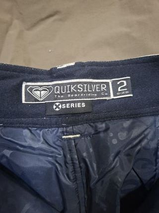 Conjunto Esquí Quiksilver Talla 16 Unisex