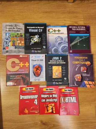 Libros informatica y programación