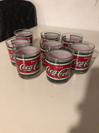 Antichi bicchieri Coca-Cola