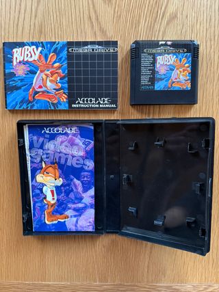 Bubsy Mega Drive Completo