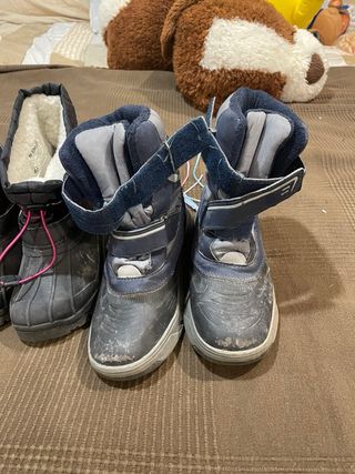 Casco y botas de nieve Quechua