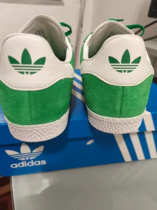 Adidas Gazelle Verde y Blanco