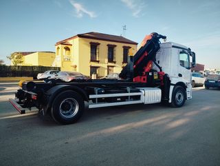 Mercedes ANTOS 18 32-CAMIONES GANCHO CON GRUA