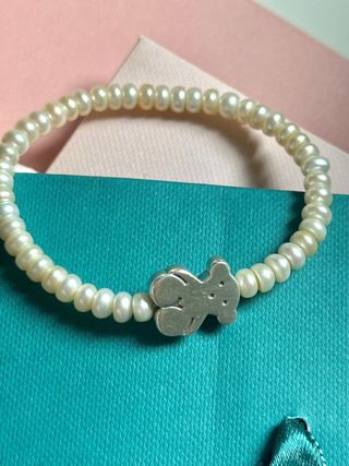 Pulsera de Tous de perlas y plata de ley