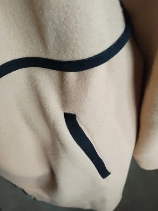 Abrigo  mujer tres cuartos beis Talla 4XL