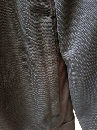 Chaqueta moto verano hombre Color negro