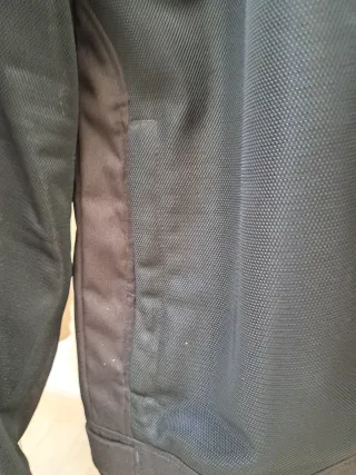 Chaqueta moto verano hombre Color negro