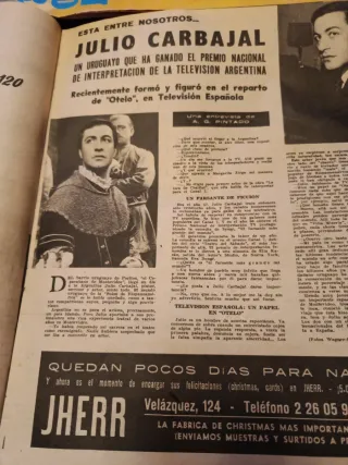 Revista tele radio. Año 1961