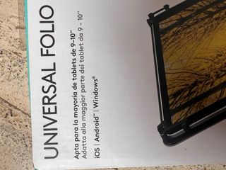 Funda y Teclado Logitech Tablets 9-10