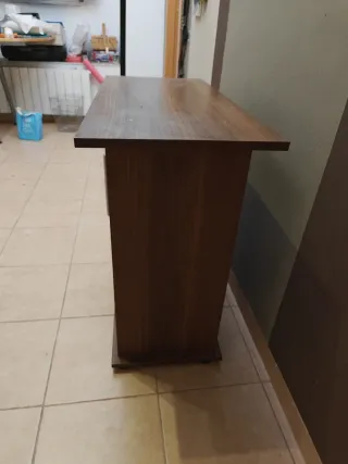 Mueble Acuario 120L con Puertas Madera