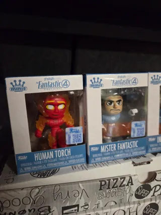 Funko minis fanstic 4