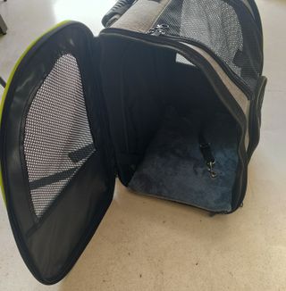 Mochila Transportín Perro Gato Plegable