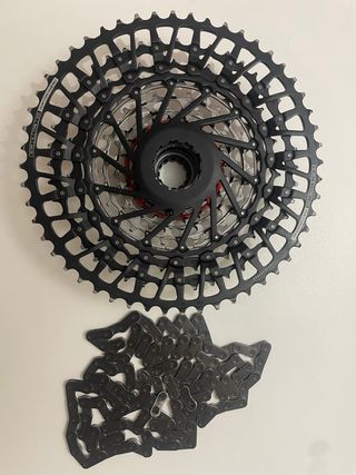 Cassette SRAM Xx sl y Cadena X01 t type