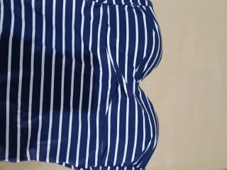 Bañador Woman Secret rayas azul/blanco