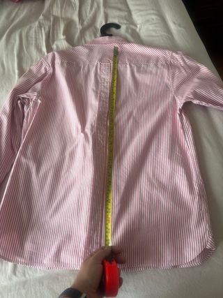 Camisa Fred Perry Rayas Rojas Talla L