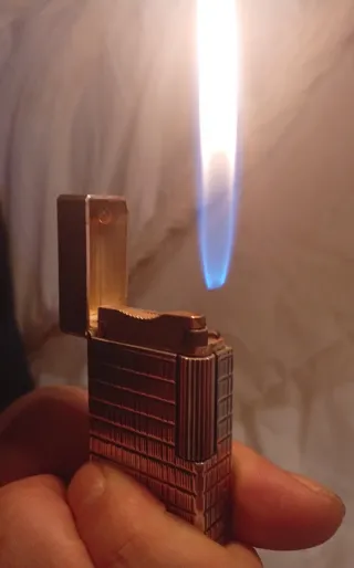 Encendedor antiguo Dupont Ligne 1 Plata.