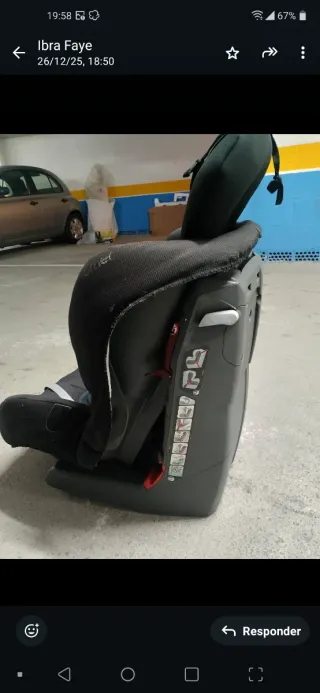 Silla Römer King para bebé hasta 18kg