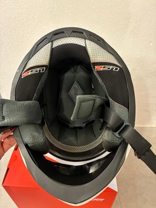 Casco Moto LS2 Blanco