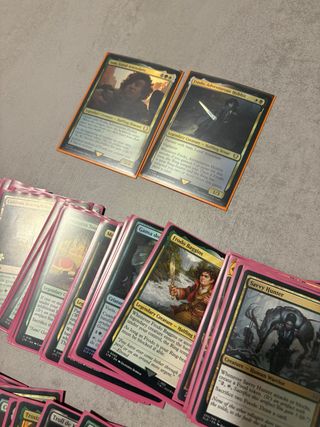 Mazo Commander Sam y Frodo Magic The Gathering