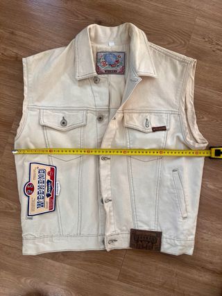 Chaleco vaquero vintage